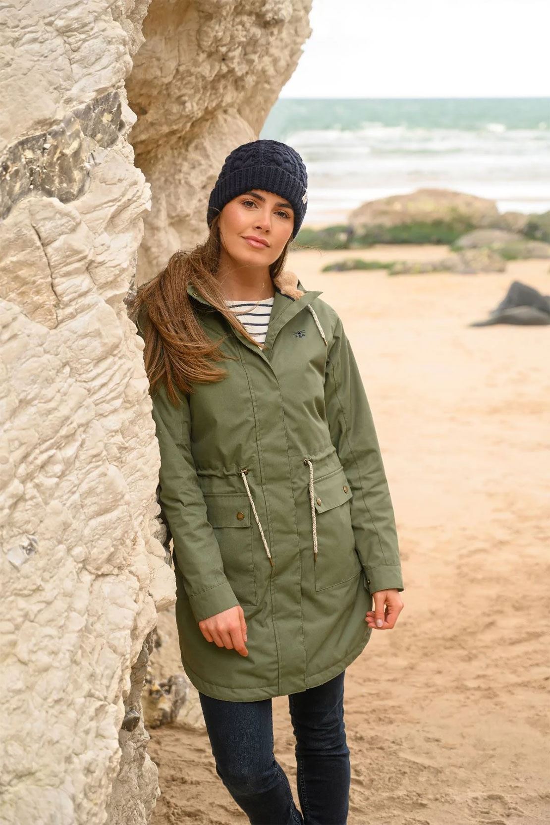 Womens on sale waterproof coat