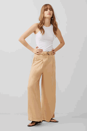 Picture of French Connection Elkie Twill Trousers - HALF PRICE
