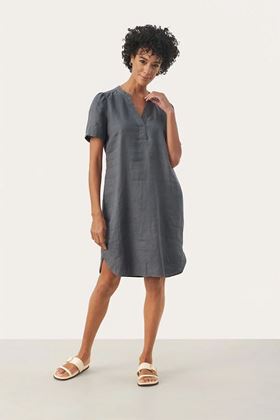 Picture of Part two Aminase Linen Dress - FURTHER REDUCTION!