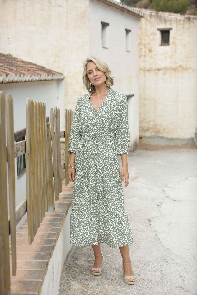 Picture of Pomodoro Clover Midi Dress - RECENTLY ADDED!