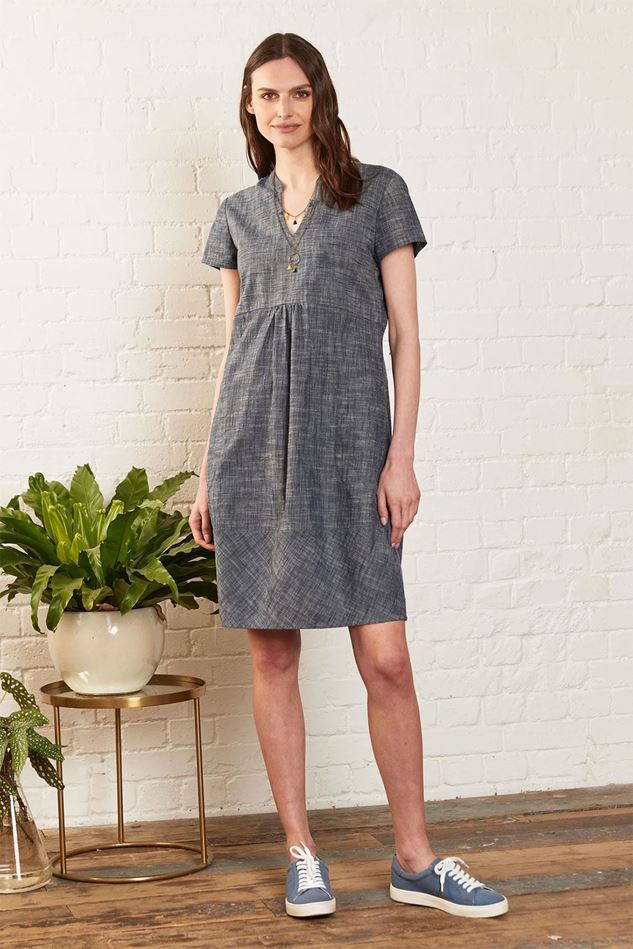 Picture of Nomads Cotton Chambray Tunic Dress - JUST ADDED!