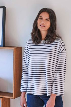 Picture of Thought  Essential Fairtrade Organic Cotton Breton Top