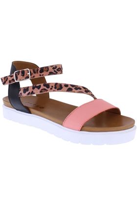 Picture of Adessso Zelda Pink Leopard Sandal - HALF PRICE!