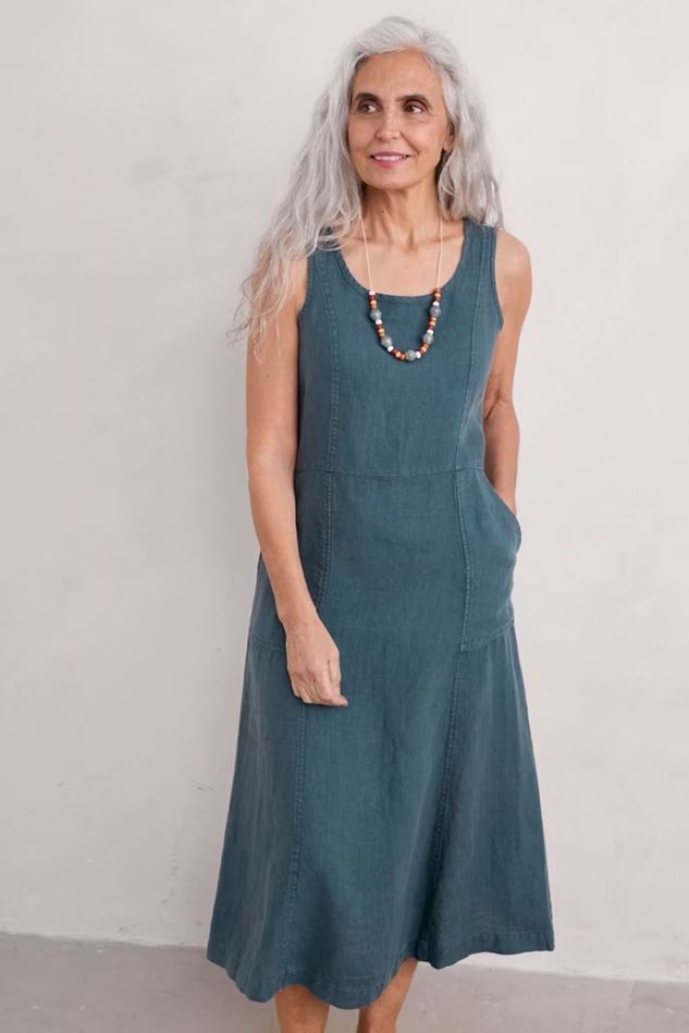 Picture of Seasalt Sleeveless Grass Wave Dress - JUST ADDED!