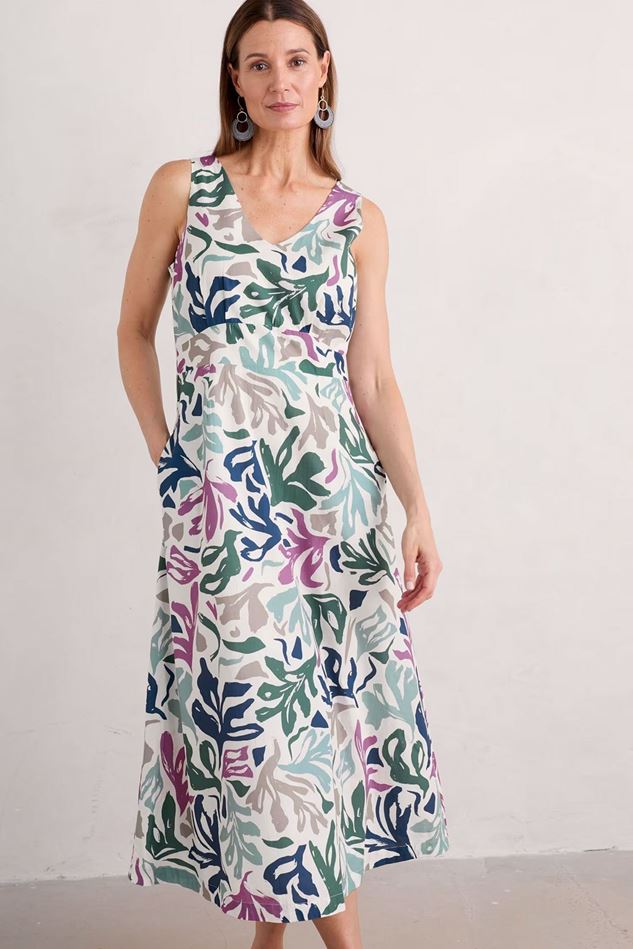 Picture of Seasalt Sky Beyond Sleeveless V Neck Dress JUST ADDED!