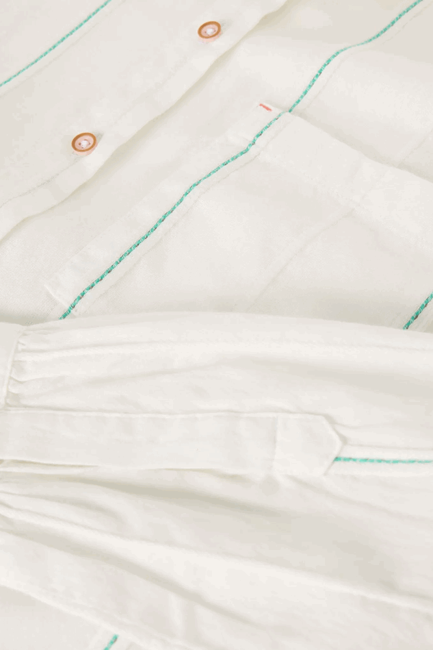 Picture of White Stuff Longline Laurel Cotton Shirt